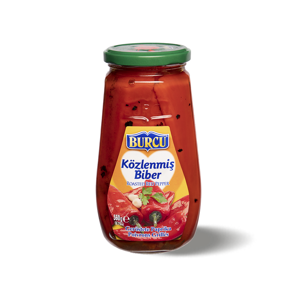 BURCU KÖZLENMİŞ BİBER 560 GR 