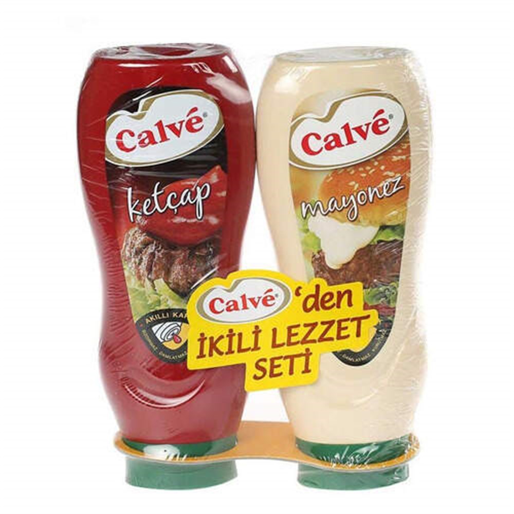 CALVE KETÇAP 600 GR+MAYONEZ 540 GR TATLI 
