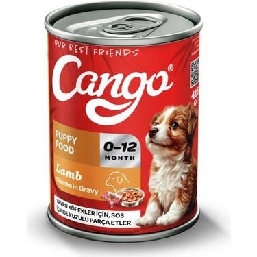 CANGO YAV.KÖPEK MAMASI 415 GR KUZU ETLİ