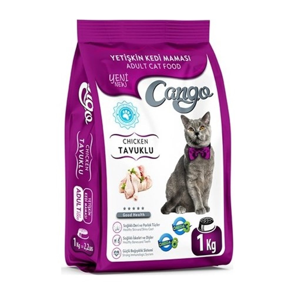 CANGO YET.KEDİ MAMASI 1000 GR TAVUK 