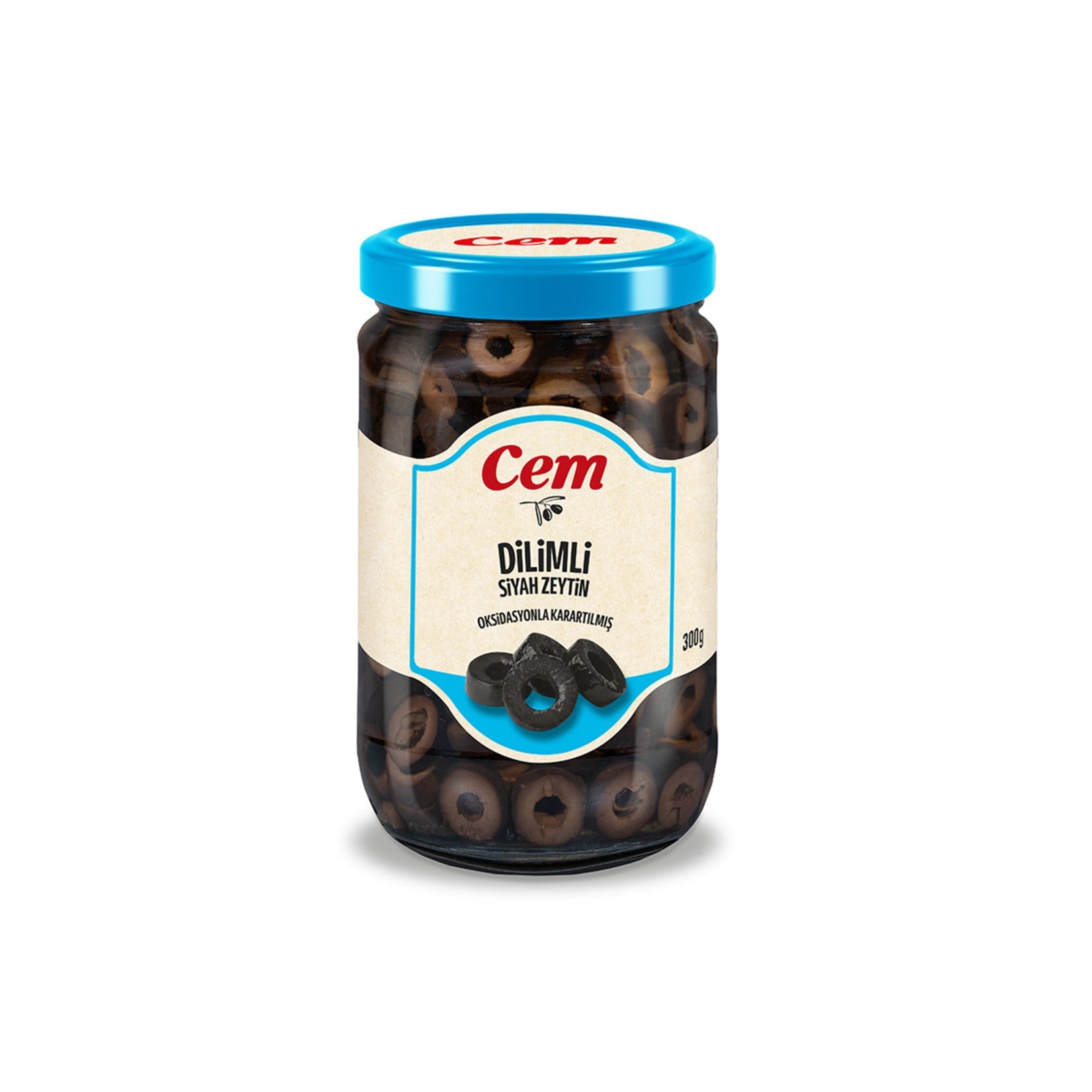 CEM DİLİMLİ SİYAH ZEYTİN 300 GR