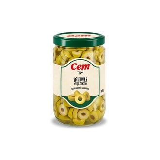 CEM DİLİMLİ YEŞİL ZEYTİN 300 GR