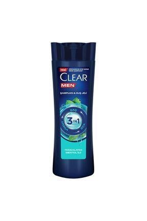CLEAR ERK ŞAMP.350 ML 3-1 FERAH MENTOL 