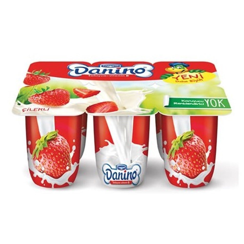 DANİNO 6X33 GR ÇİLEKLİ 