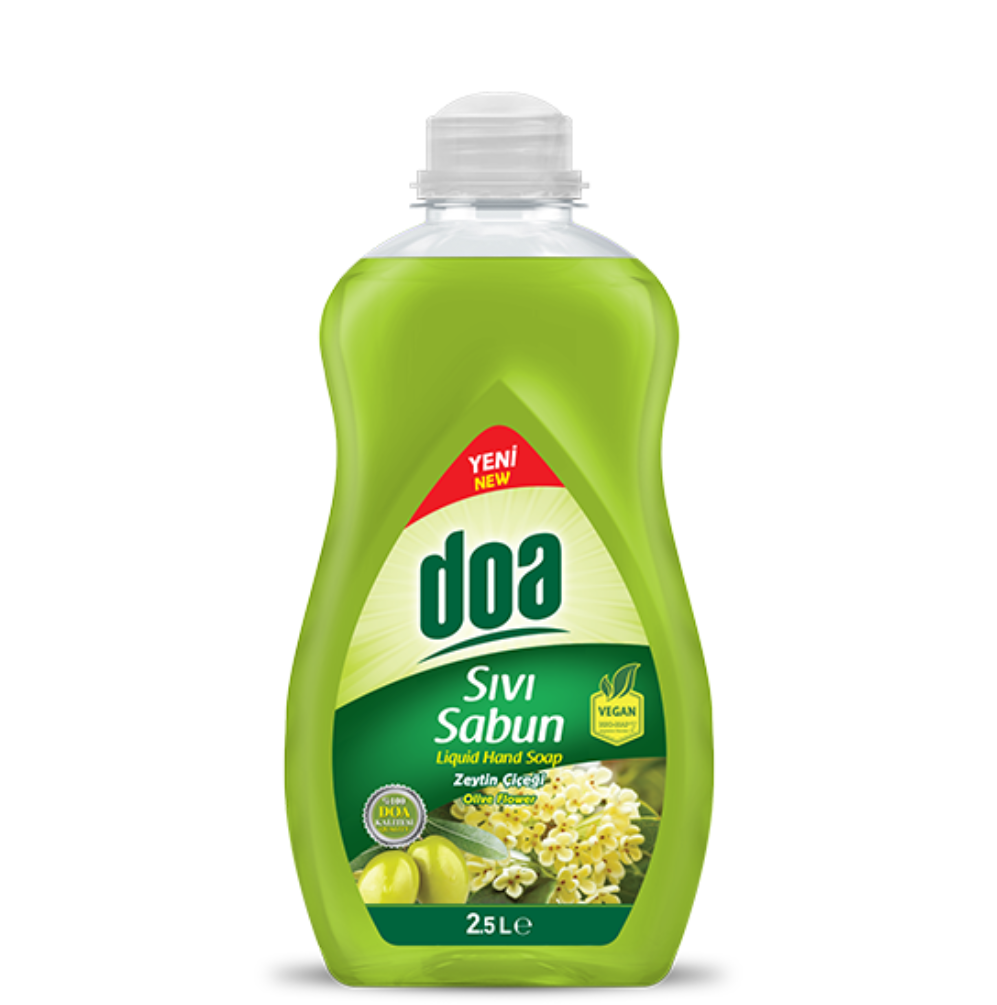 DOA SIVI SABUN 2.5 LT ZEYTİN