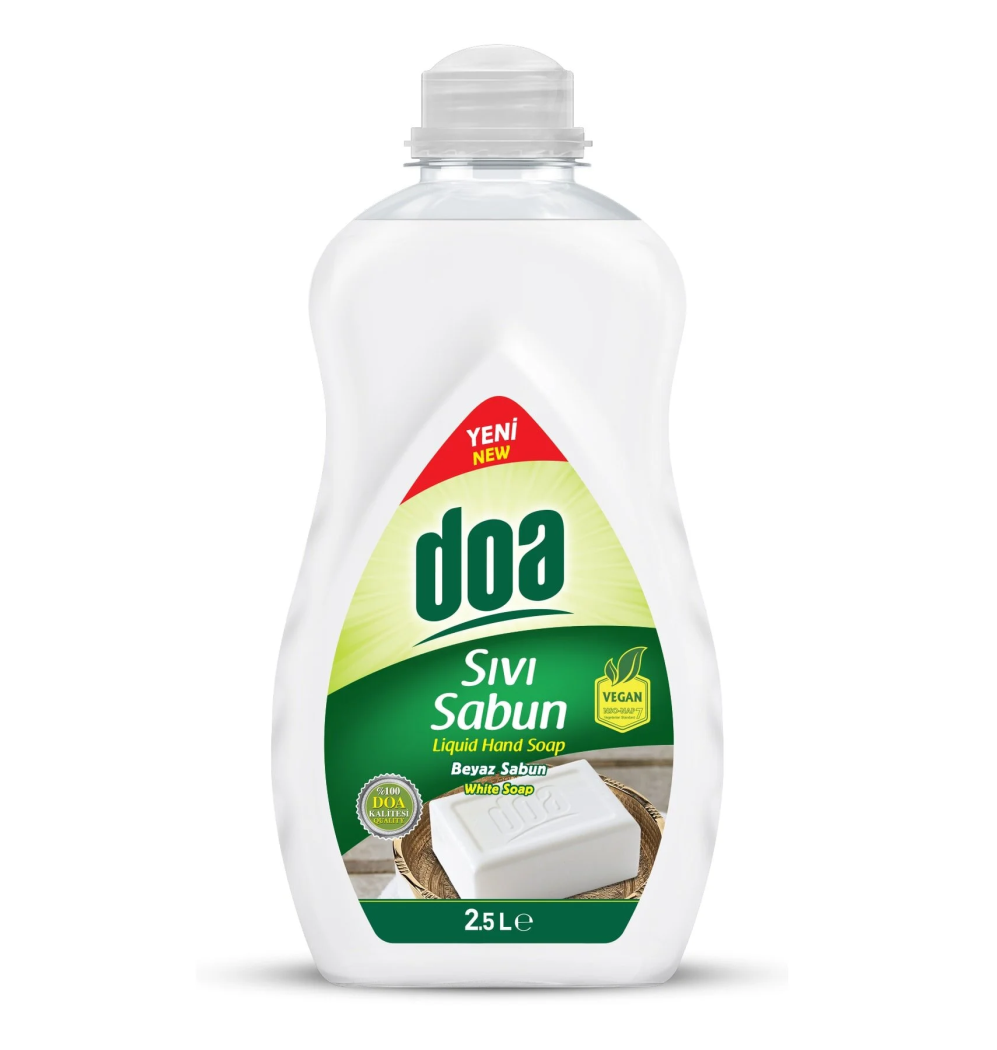 DOA SIVI SABUN 2.5 LT BEYAZ SABUN