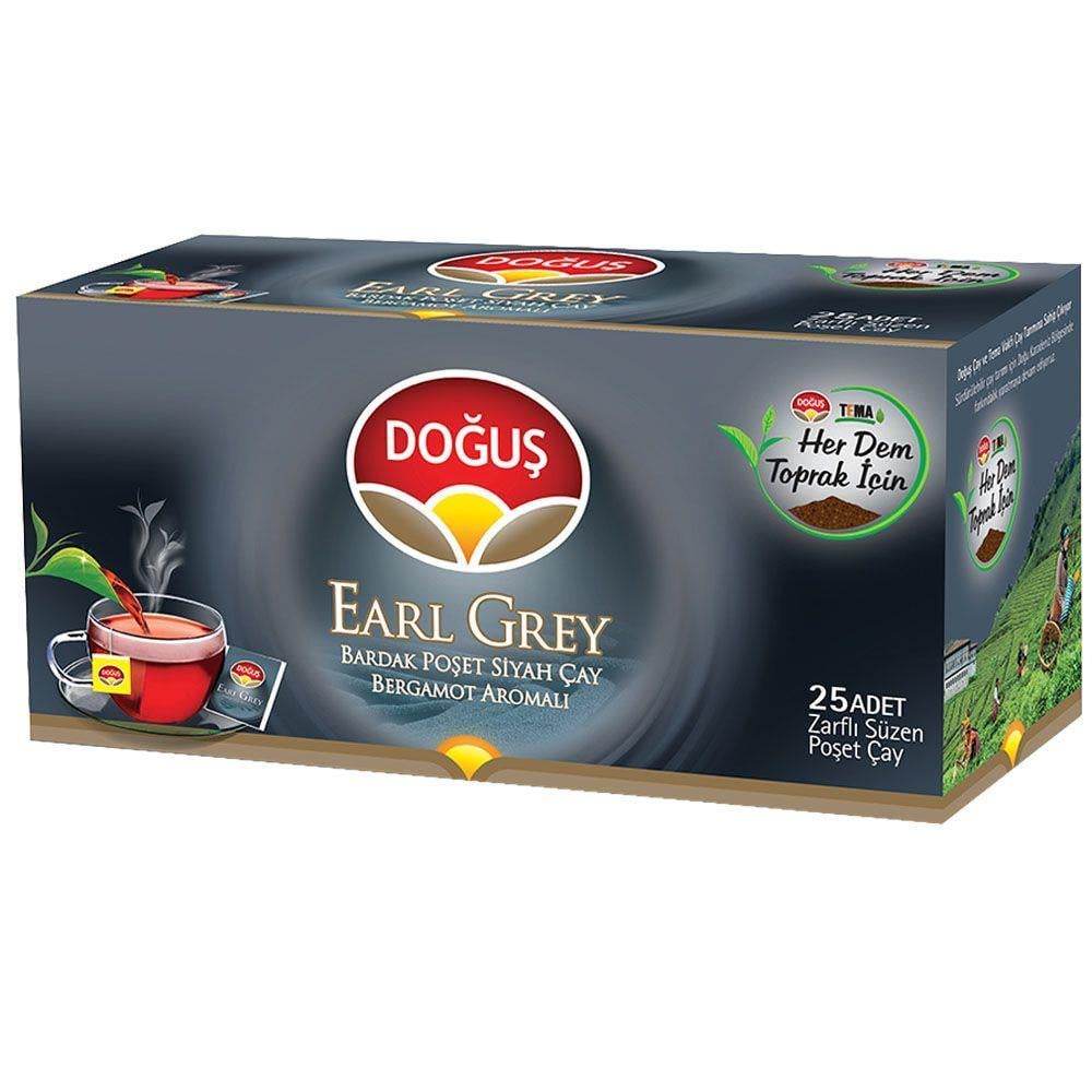 DOĞUŞ EARY GREY BARDAK POŞET 25 Lİ 50 GR
