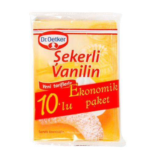 DR OETKER ŞEKERLİ VANİLİN 10 LU