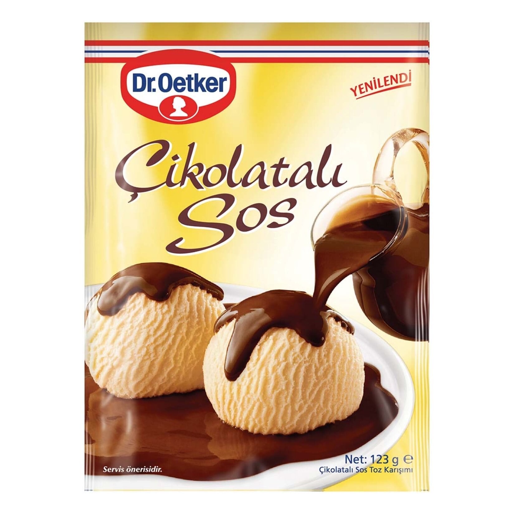 DR OETKER TATLI SOS ÇİKOLATALI 123 GR    