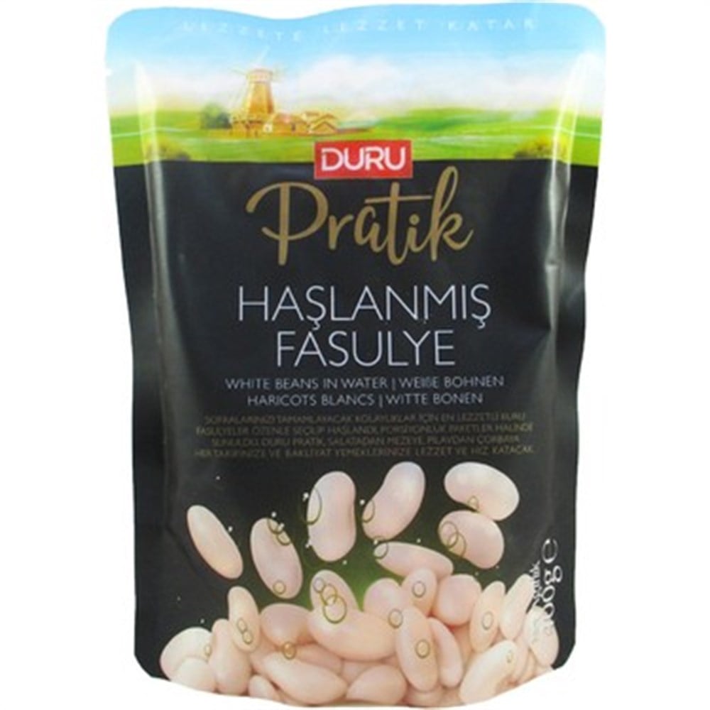 DURU HAŞLANMIŞ FASULYE 400 GR