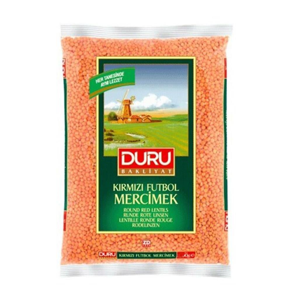 DURU KIRMIZI MERCİMEK FUTBOL 1 KG