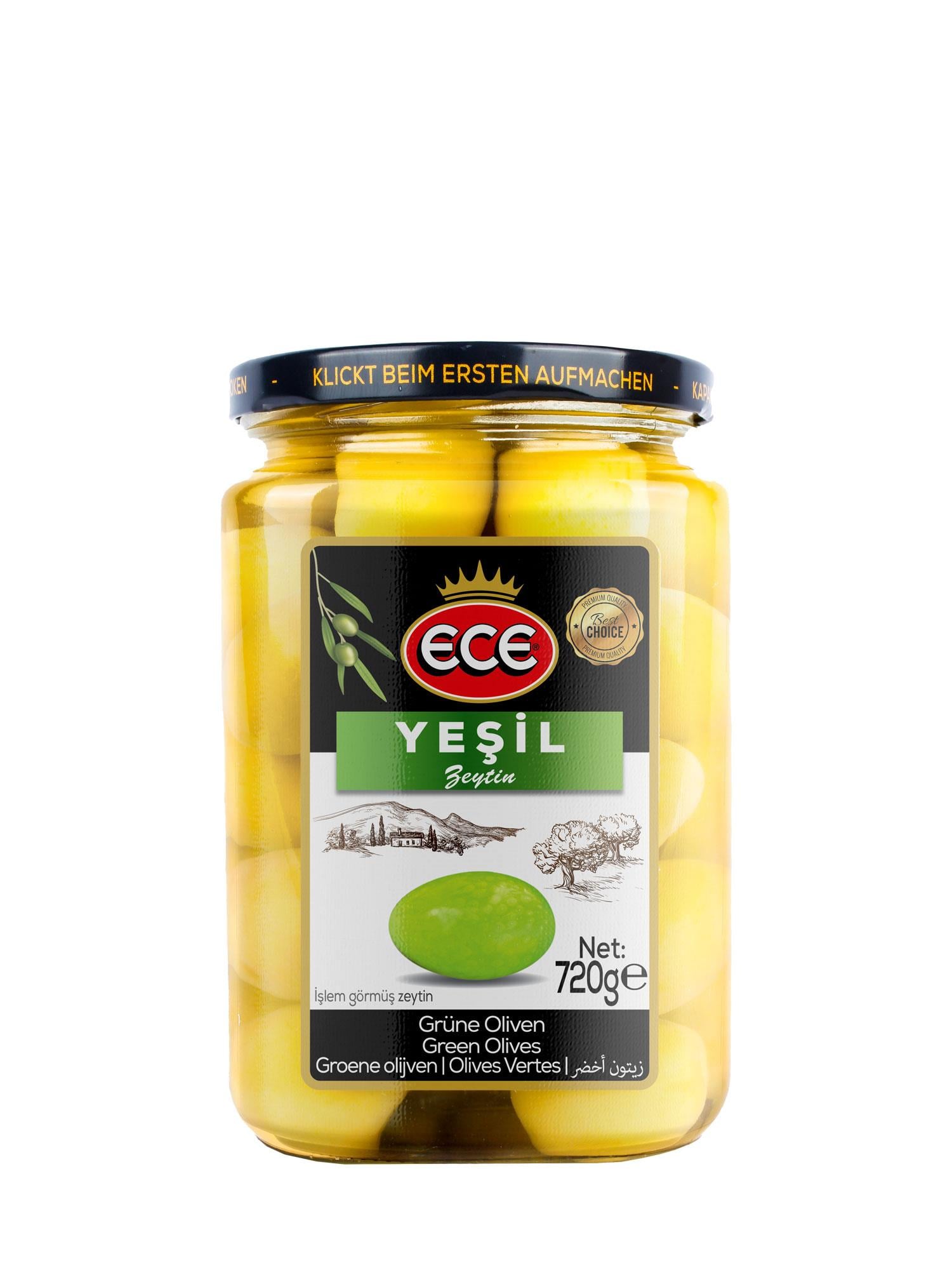 ECE YEŞİL ZEYTİN 400 GR KOKTEYL  