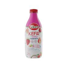 EKER KEFİR 1 LT ÇİLEK 