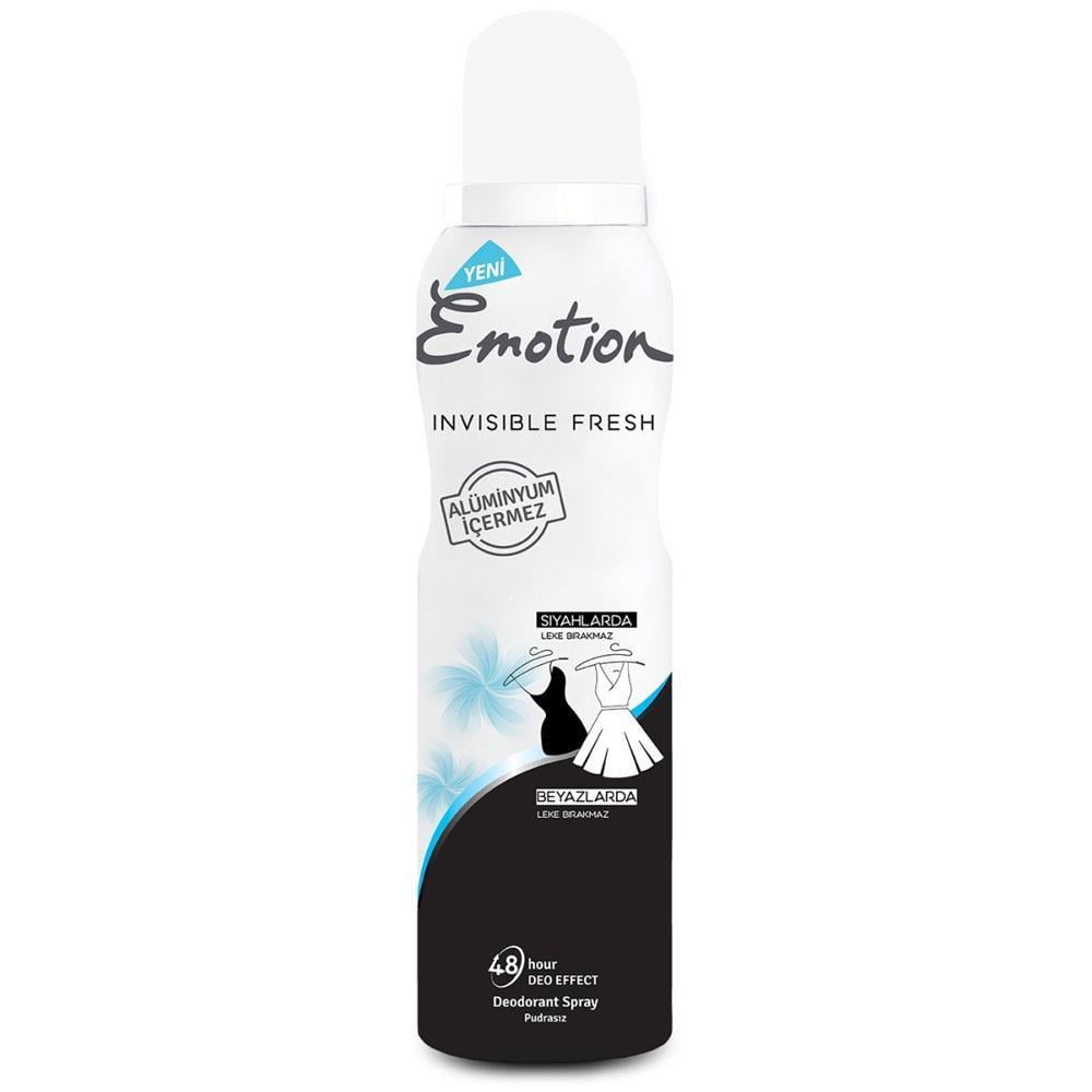 EMOTİON DEO 150 ML BLACK-WHİTE