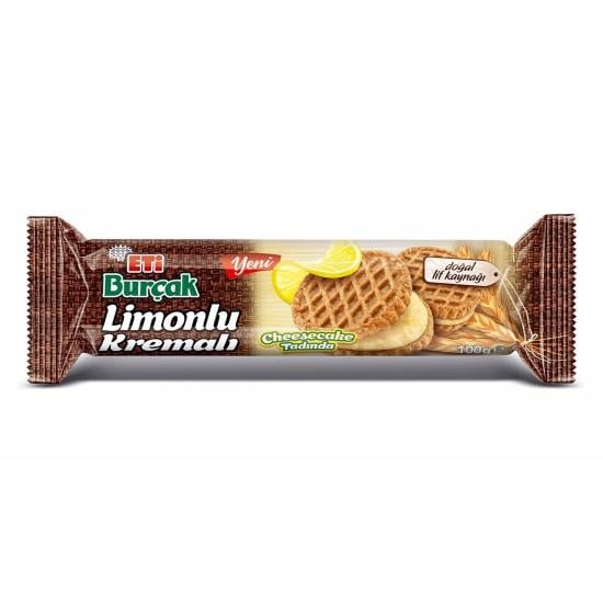 ETİ BURÇAK 100GR KREMALI LİMON-YULAF