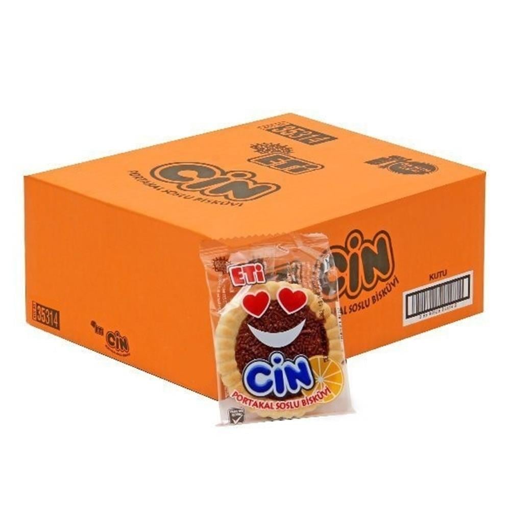 ETİ CİN TEKLİ PORTAKALLI 25 GR