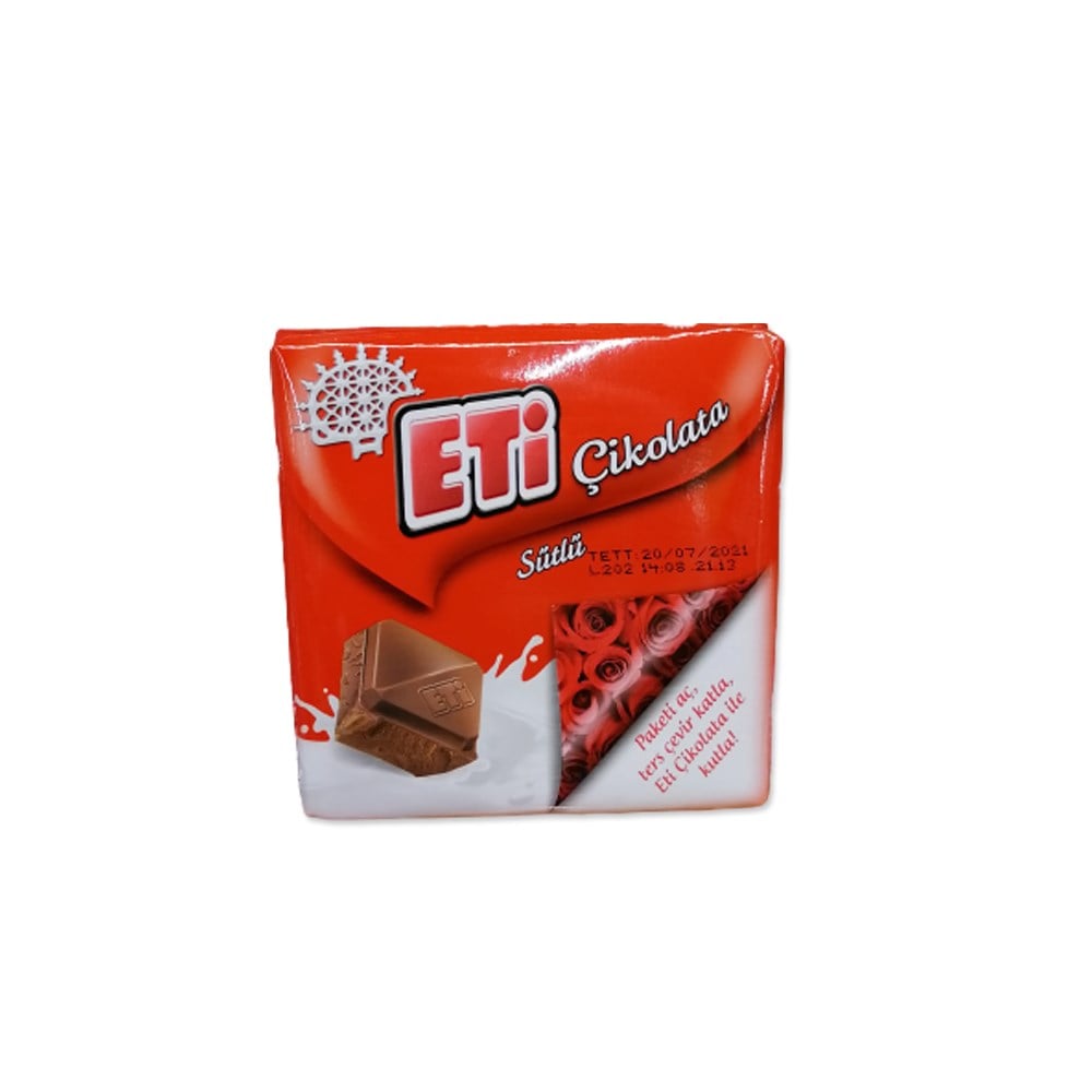ETİ KARE SÜTLÜ 60 GR