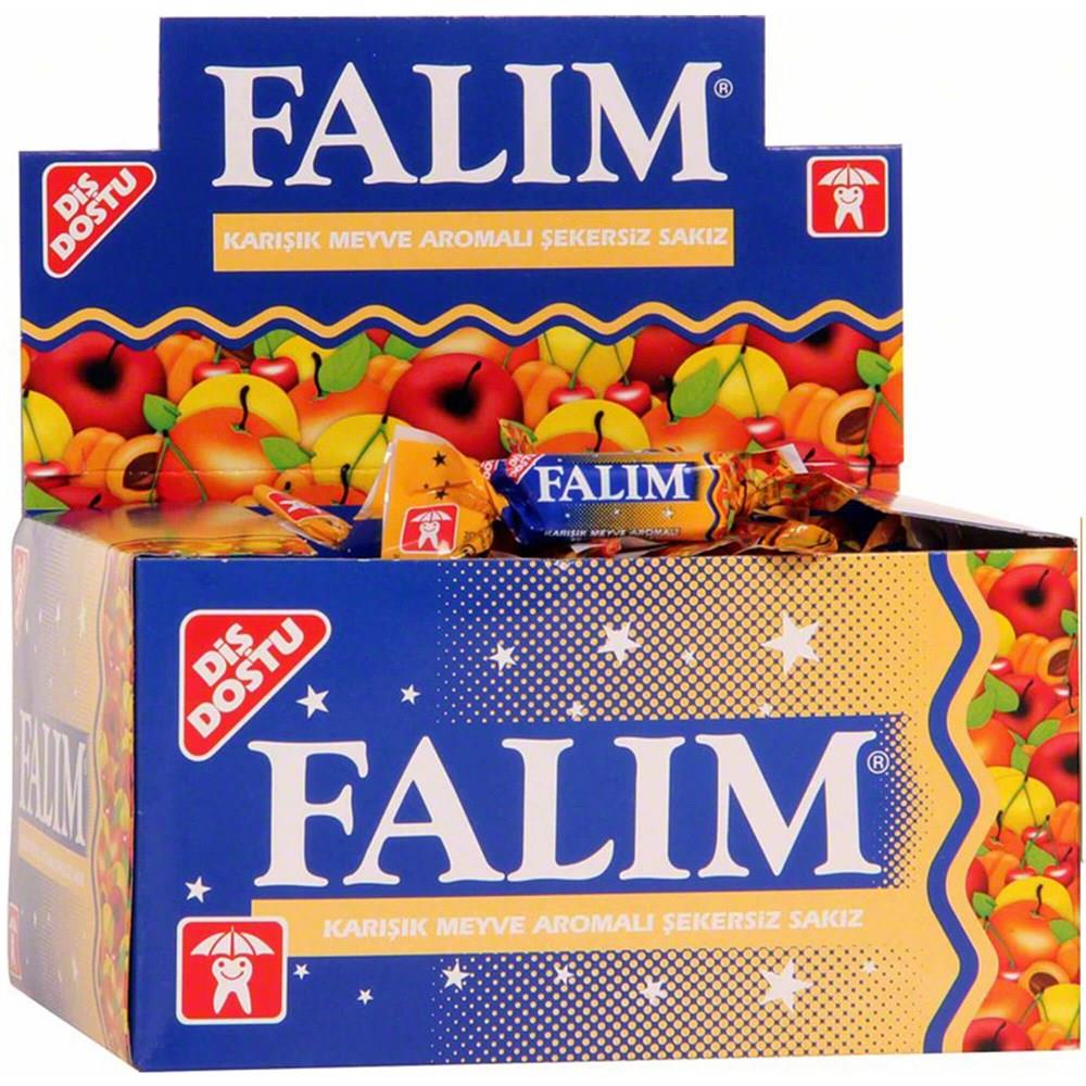 FALIM 100 LÜ KARIŞIK MEYVE AROMALI SAKIZ