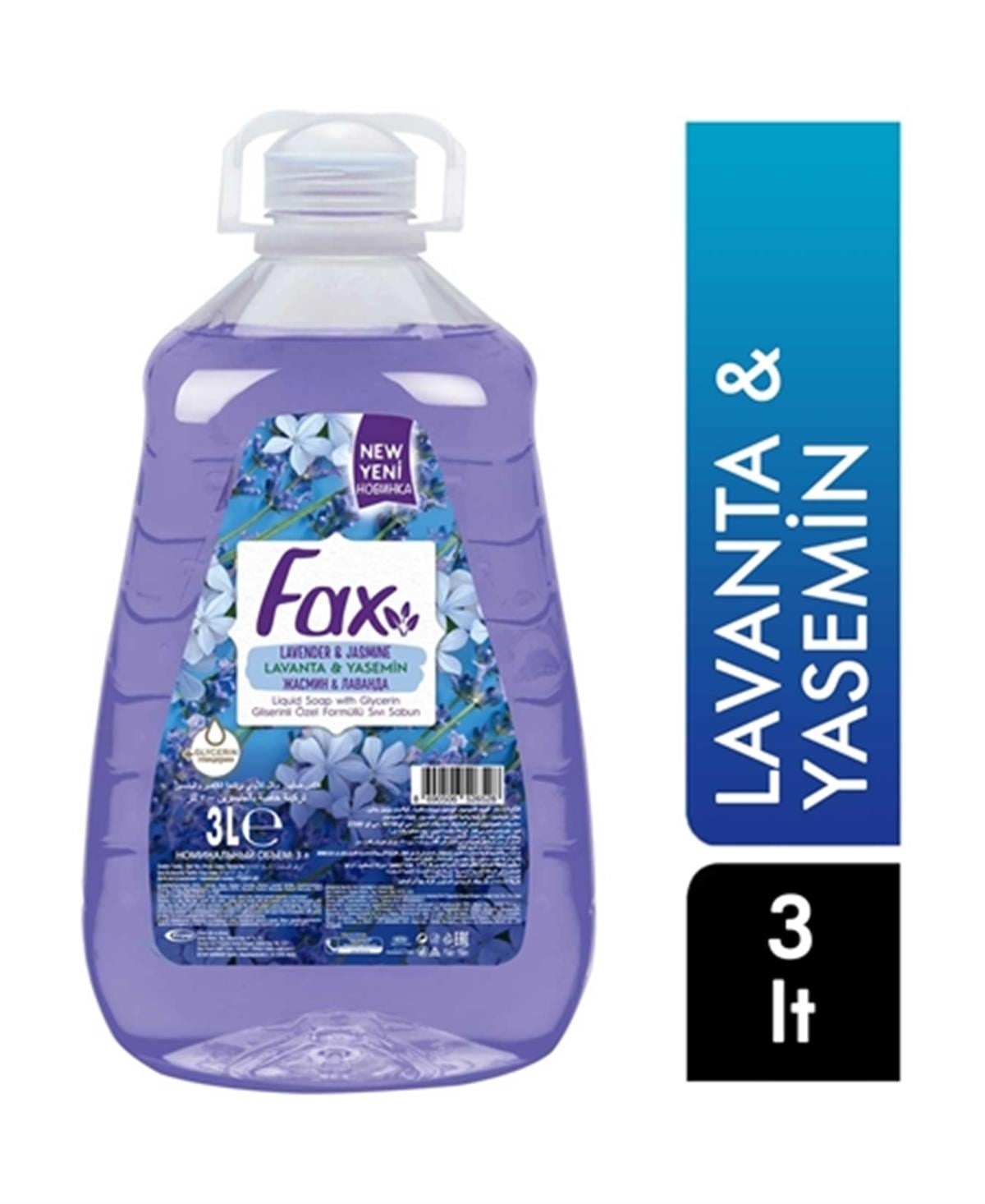 FAX SIVI SABUN 3 LT YASEMİN-LAVANTA
