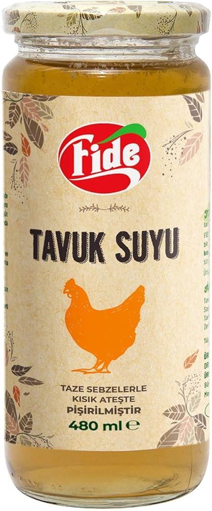 FİDE TAVUK SUYU 480 GR