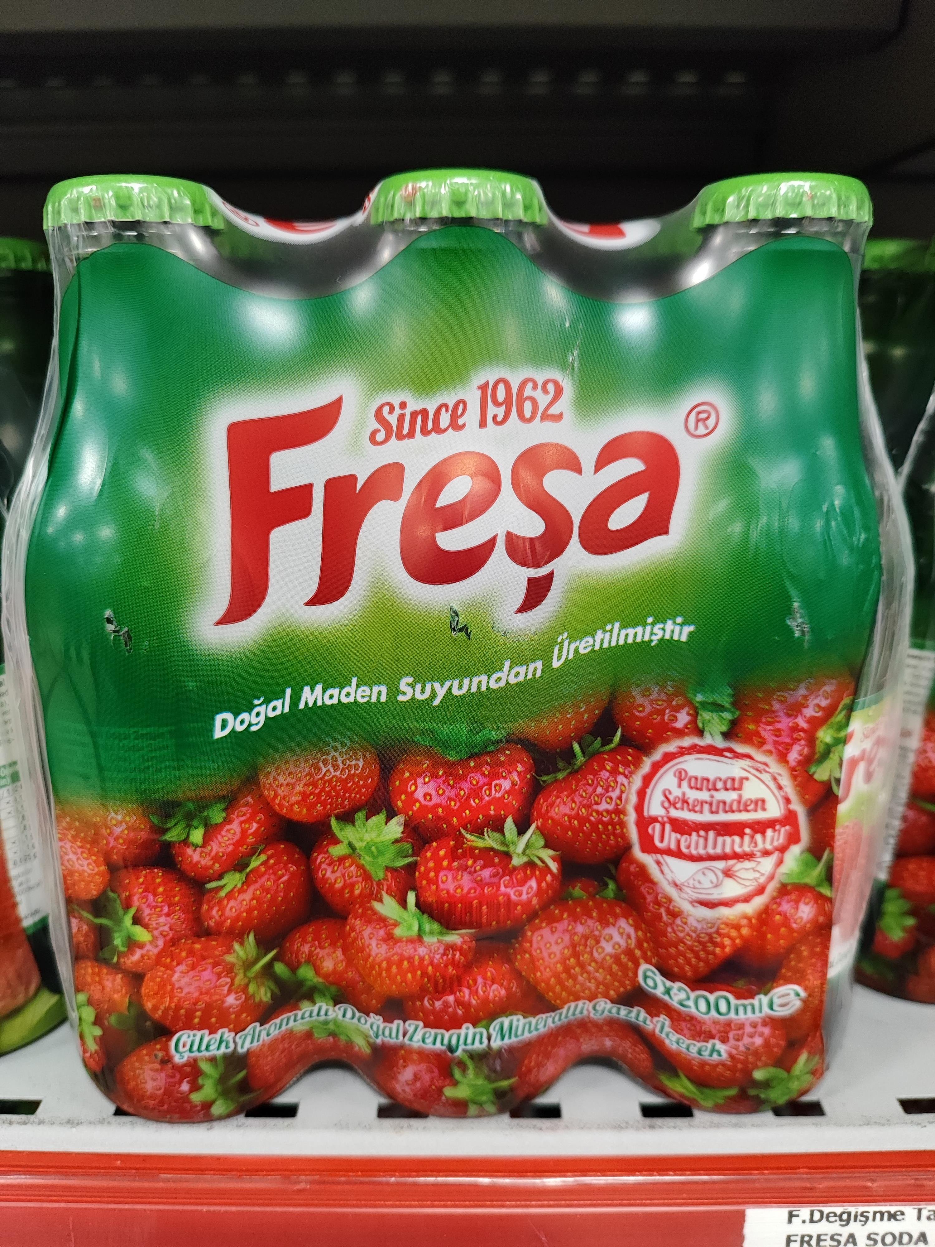 FREŞA SODA 200 ML ÇİLEK
