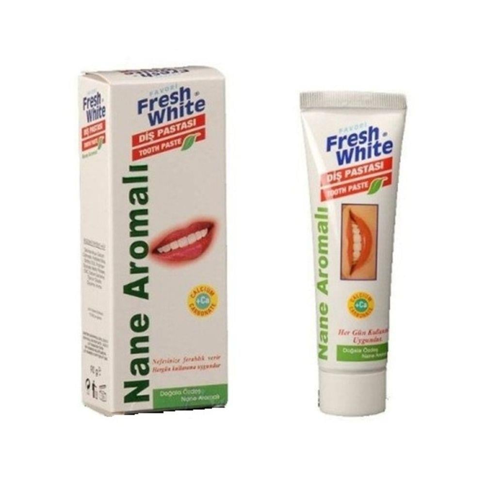 FRESH WHİTE DİŞ PASTASI NANE 90 GR
