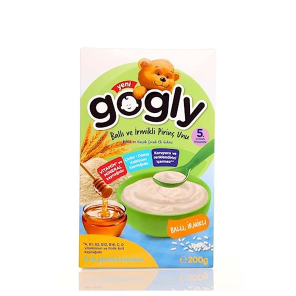 GOGLY PİRİNÇ UNU 200 GR BALLI-İRMİK