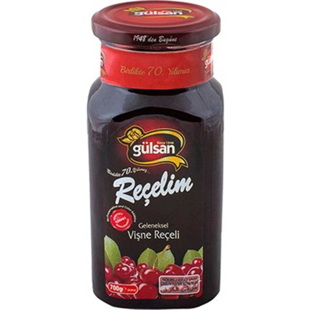 GÜLSAN REÇEL 700 GR VİŞNE   