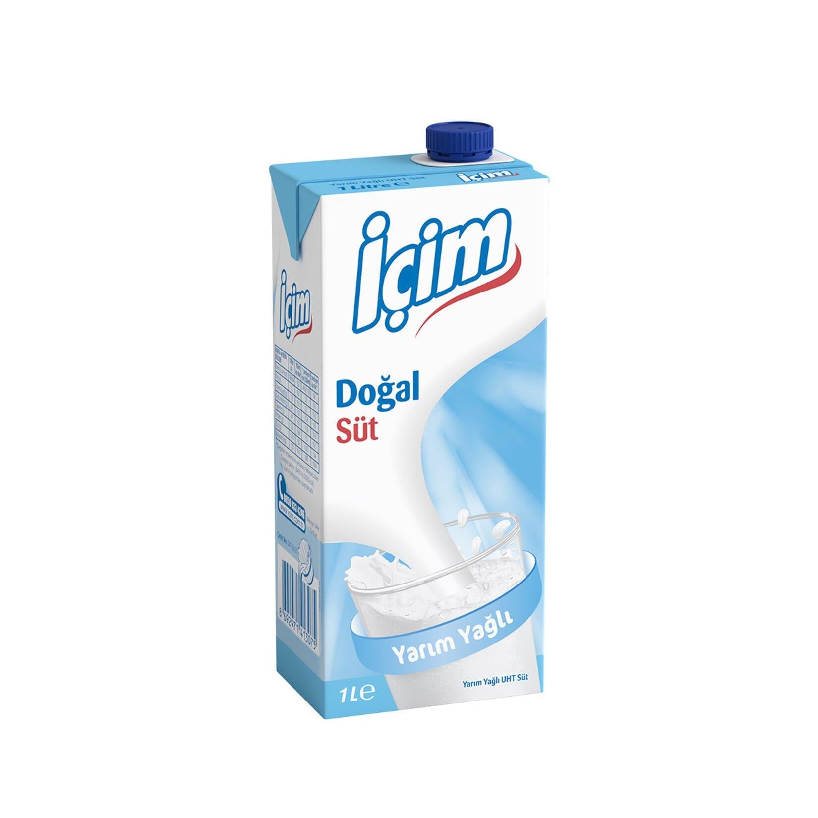 İÇİM SÜT Y.YAĞLI 1 LT