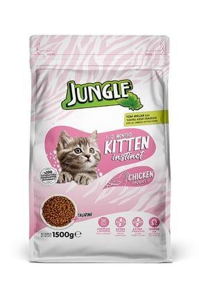 JUNGLE 1.5 KG YAVRU KEDİ MAMASI TAVUKLU