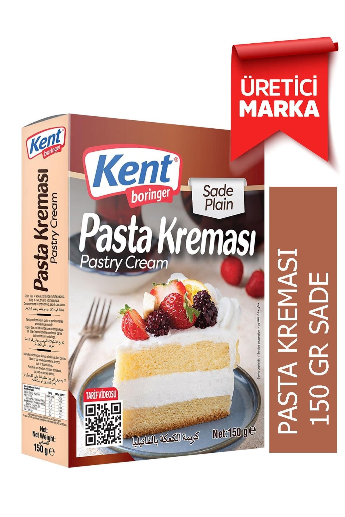 K.BORİNGER PASTA KREMASI 150 GR SADE 