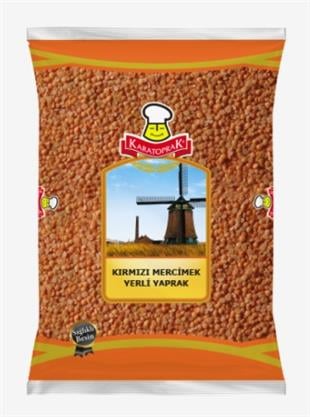 KARATOPRAK KIRM.MERCİMEK 1 KG YAPRAK                