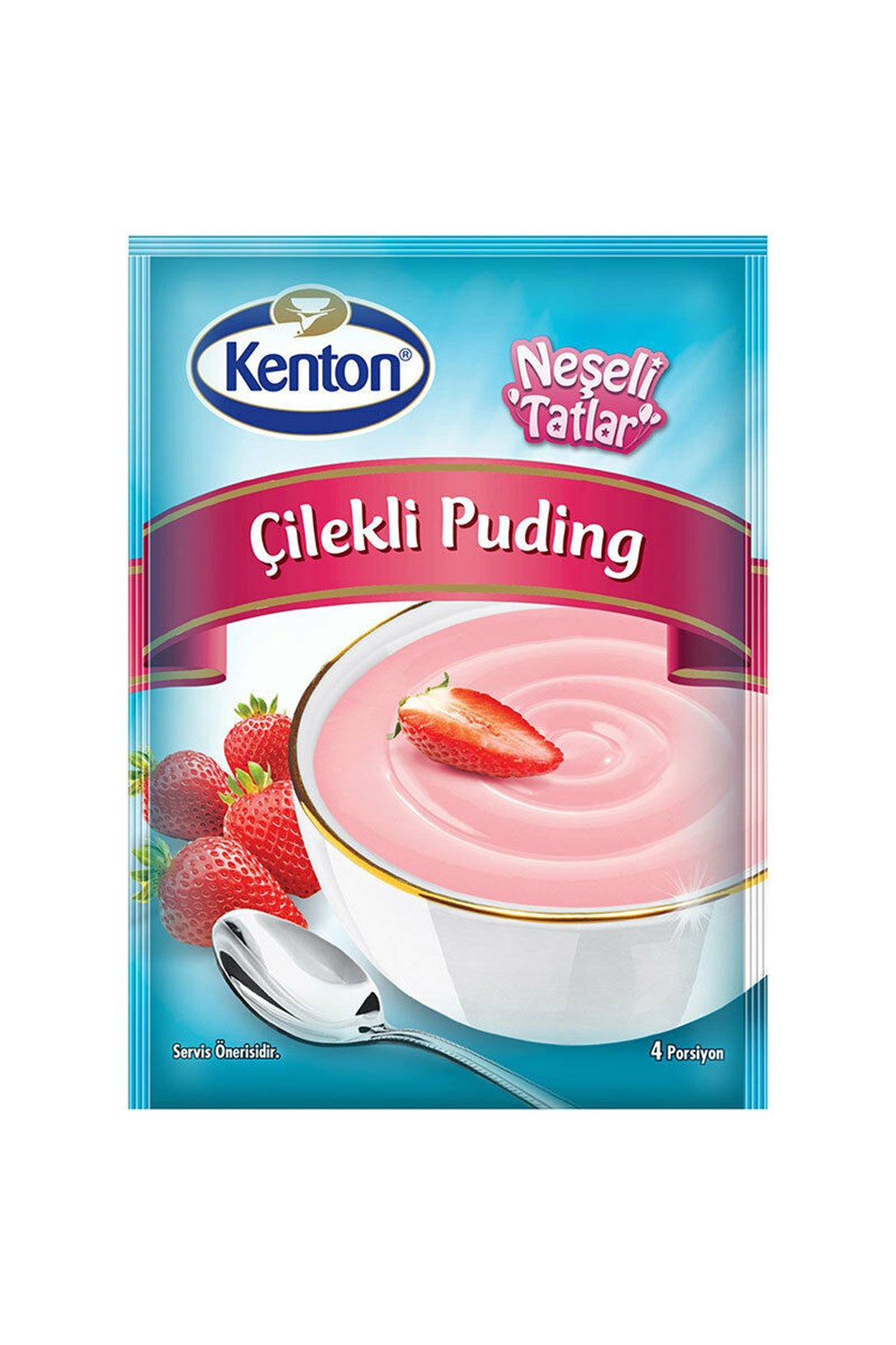 KENTON PUDİNG ÇİLEKLİ 100 GR
