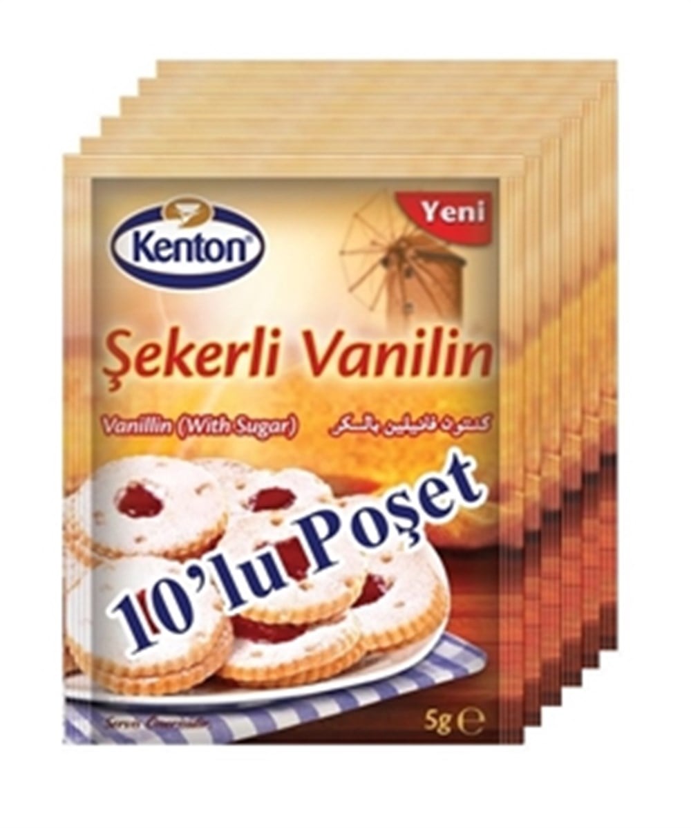 KENTON ŞEKERLİ VANİLİN 10 LU