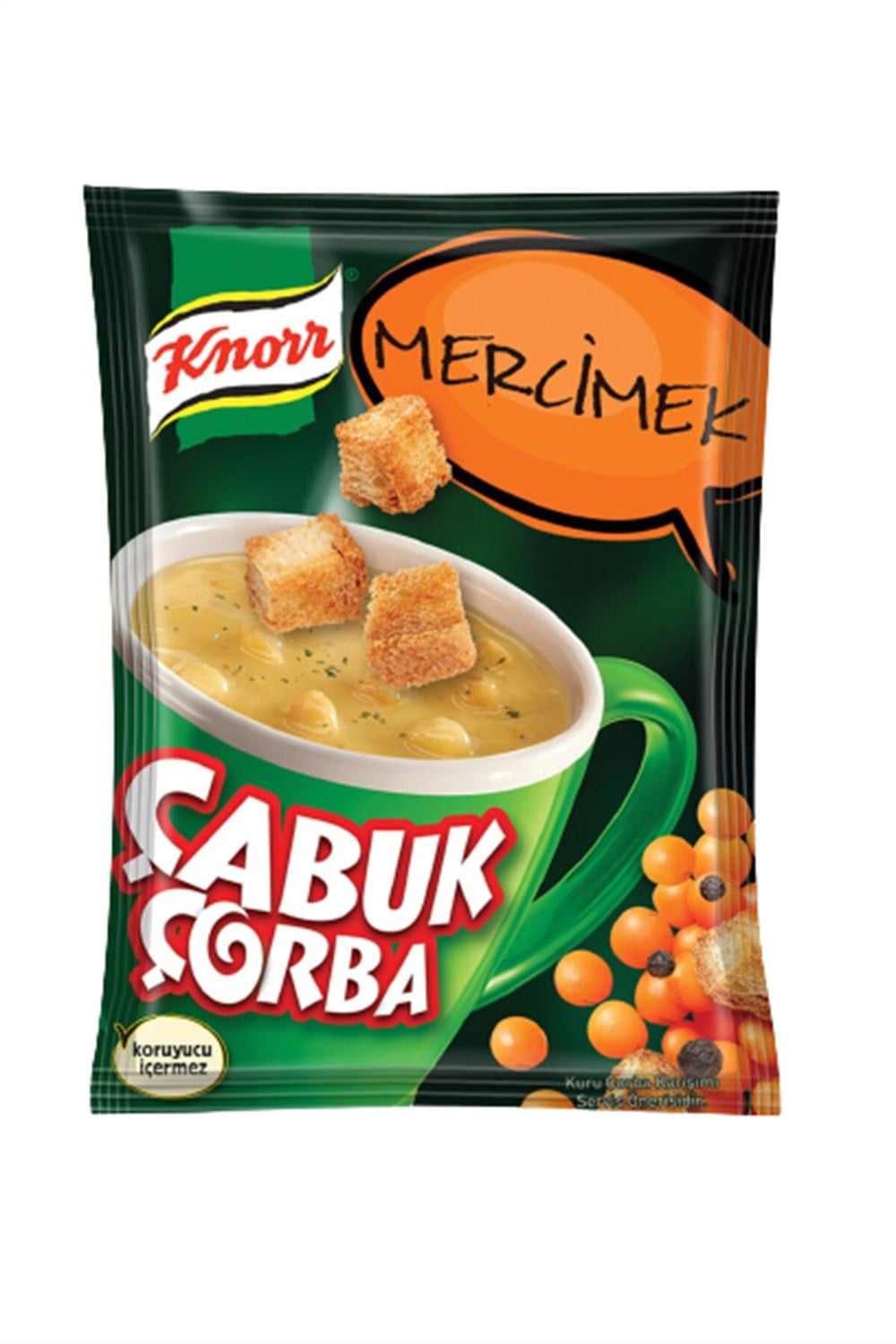 KNORR ÇABUK ÇORBA MERCİMEK 22 GR