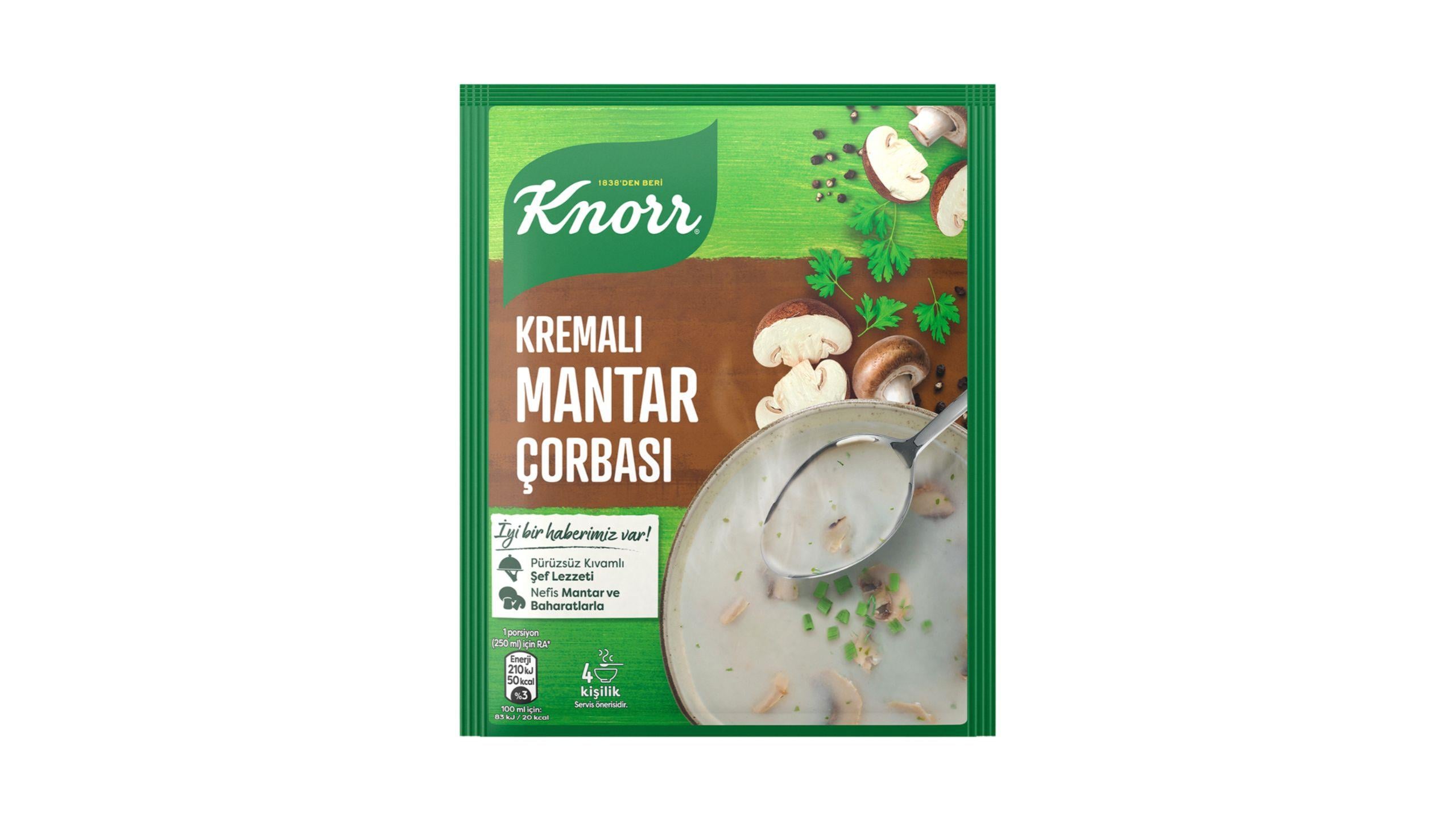 KNORR ÇORBA KREMALI MANTAR 63 GR