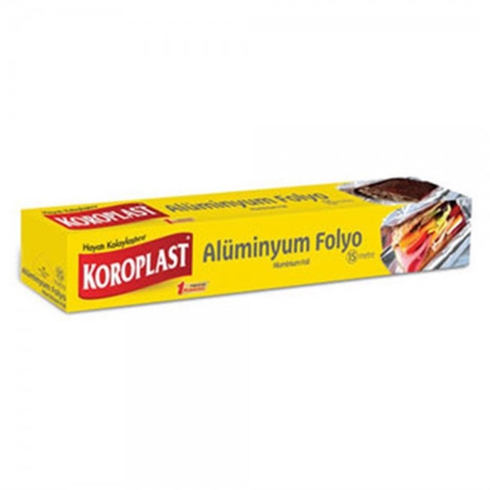 KOROPLAST ALİMİNYUM FOLYO 30X15