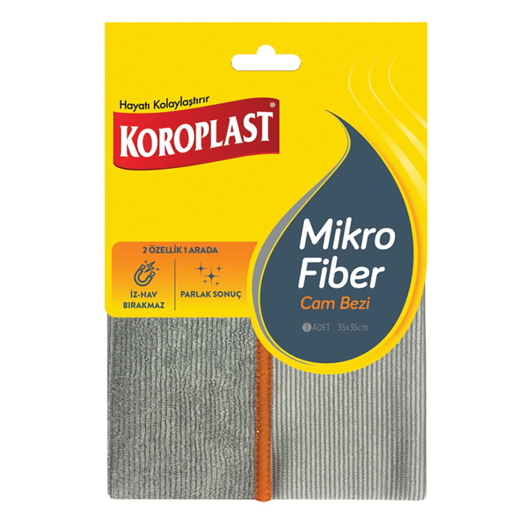 KRP.MİKROFİBER CAM BEZİ 35X35