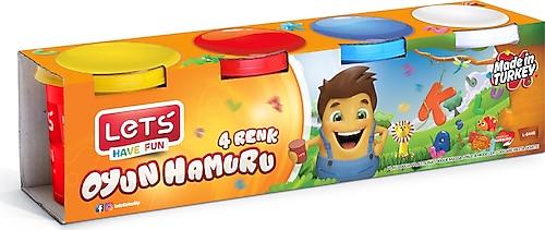 KRT.LETS OYUN HAMURU 4LÜ 460 GR L-8440