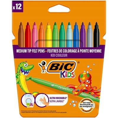 KRT.BİC KİD COULEUR KEÇELİ BOYA 12 Lİ
