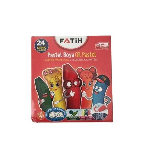 KRT.FATİH PASTEL BOYA KALEMİ 24 LÜ KİNG 