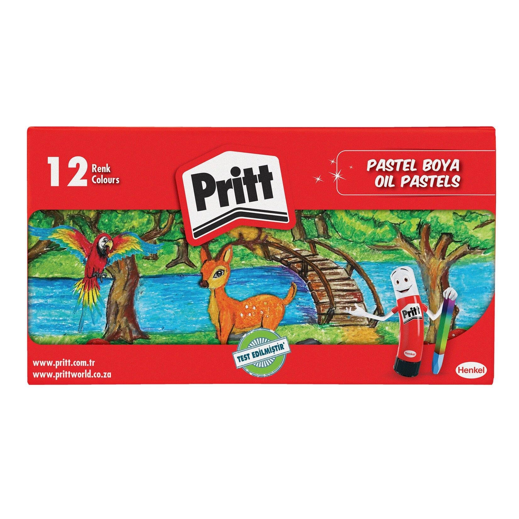 KRT.PRİTT PASTEL BOYA 12Lİ KARTON KUT.2060049