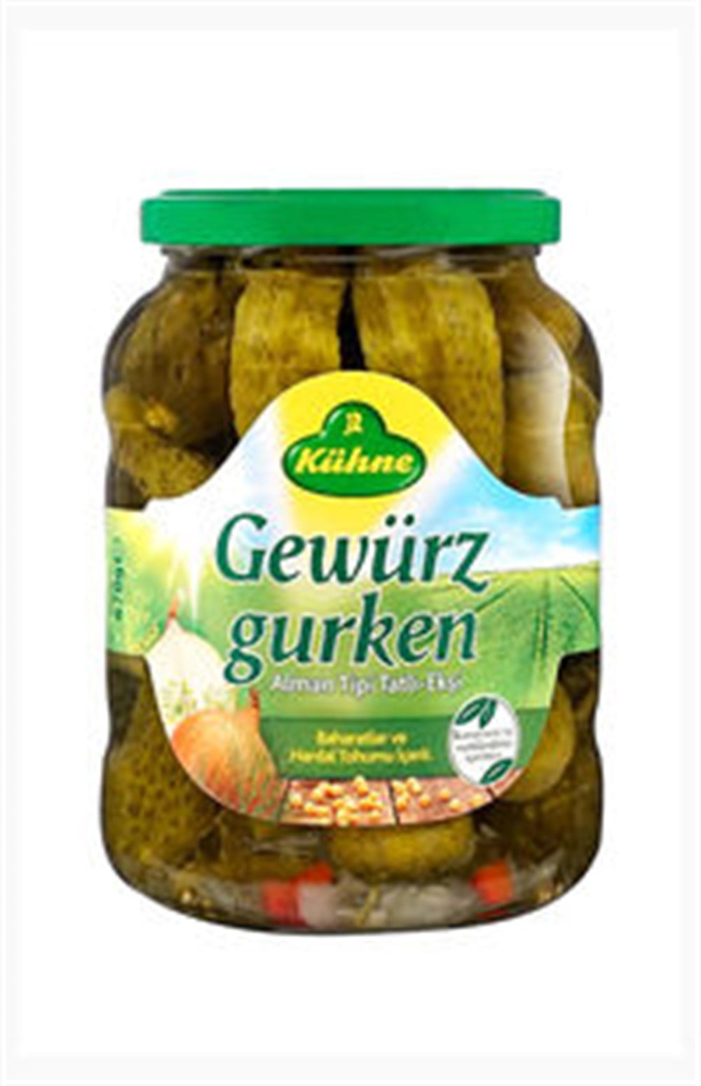 KÜHNE GEWÜRZGURKREN 670 ML CAM 