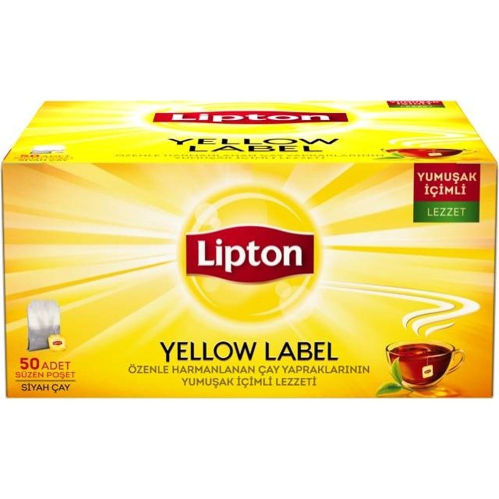LİPTON YELLOW LABEL BAR.PŞ 50Lİ 100GR