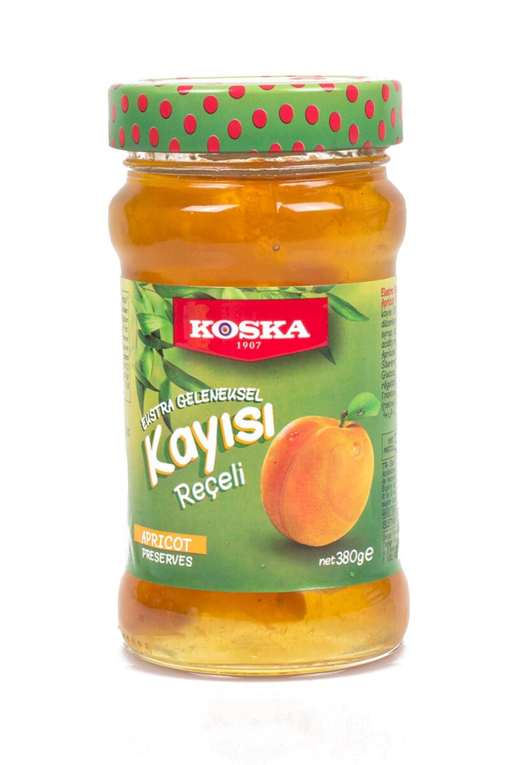 MERTER KOSKA REÇEL 380 GR KAYISI