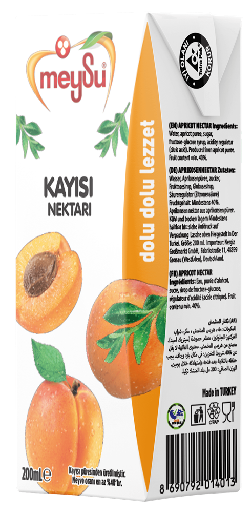 MEYSU 200 ML NEKTAR KAYISI