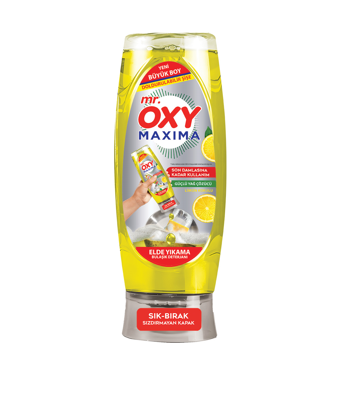MR.OXY BULAŞIK DETERJANI 650ML LİMON