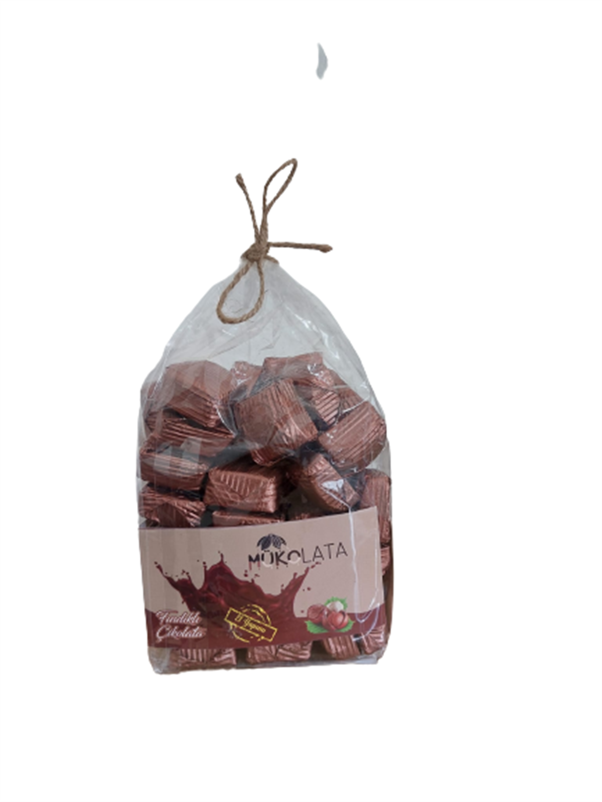 MÜKOLATA YALDIZLI 500GR FINDIKLI