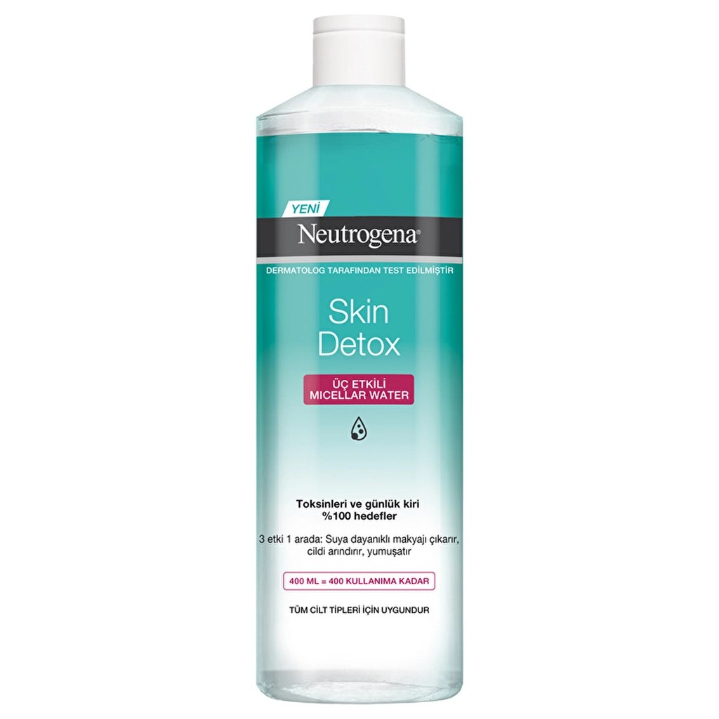 NEUTROGENA MAKYAJ TEM. SUYU 400ML SKİN DETOX