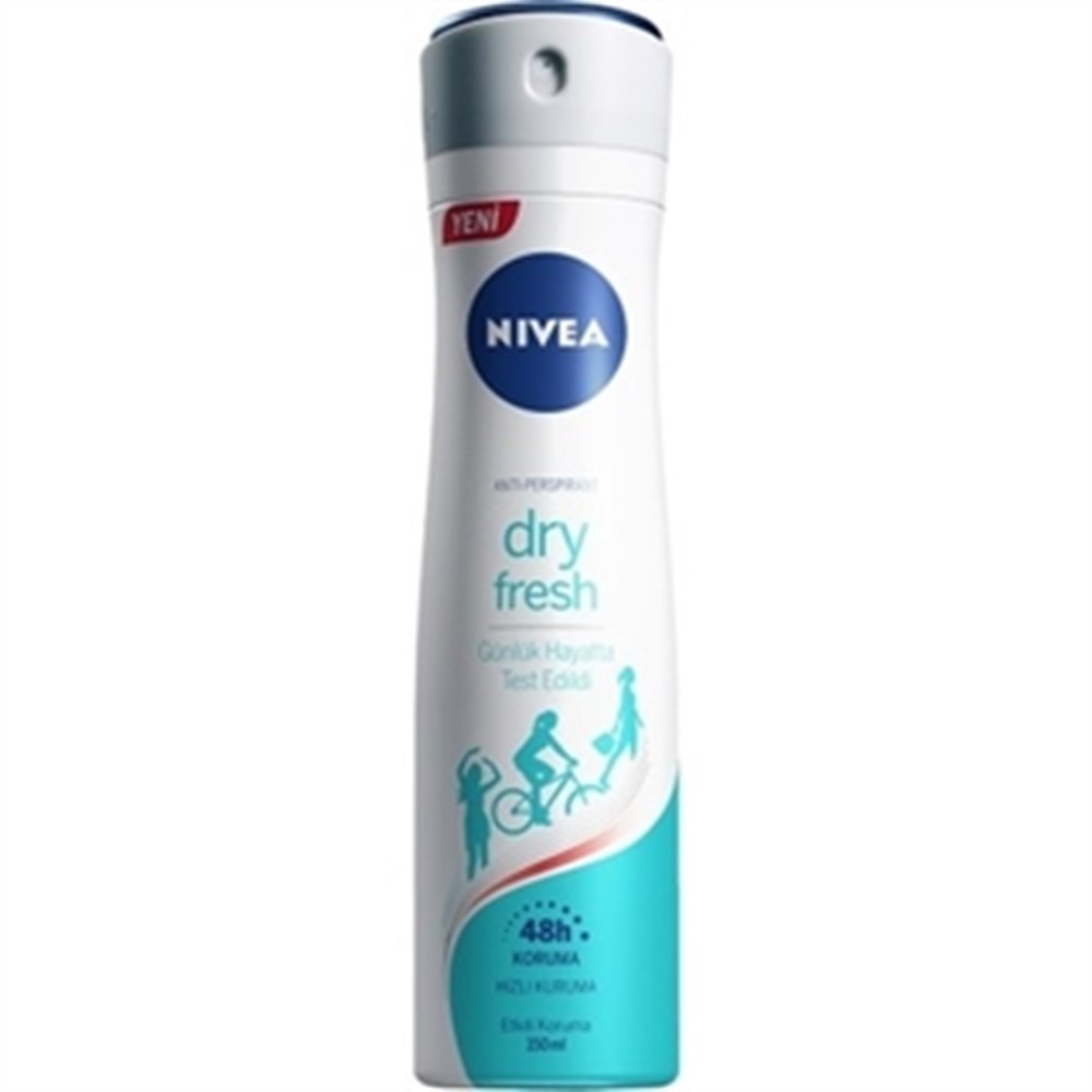 NİVEA DEO BAYAN 150 ML DRY FRESH